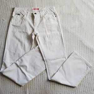 CINCH Ada Womens Western White Denim Jeans Cowgirl Sz 30/9L Long MJ80252071